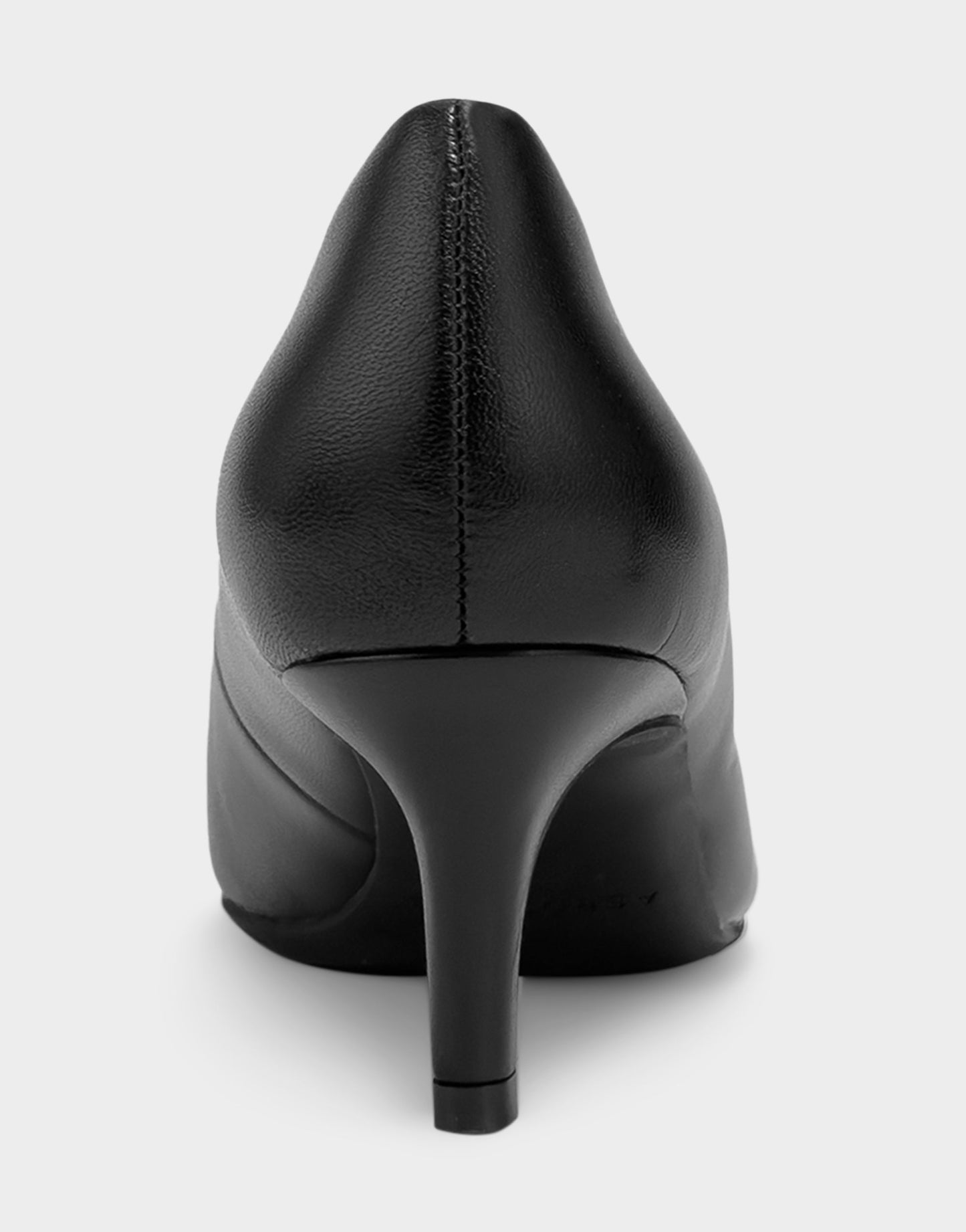 Aerosoles Women's Kitten Heel Pump in Black Leather