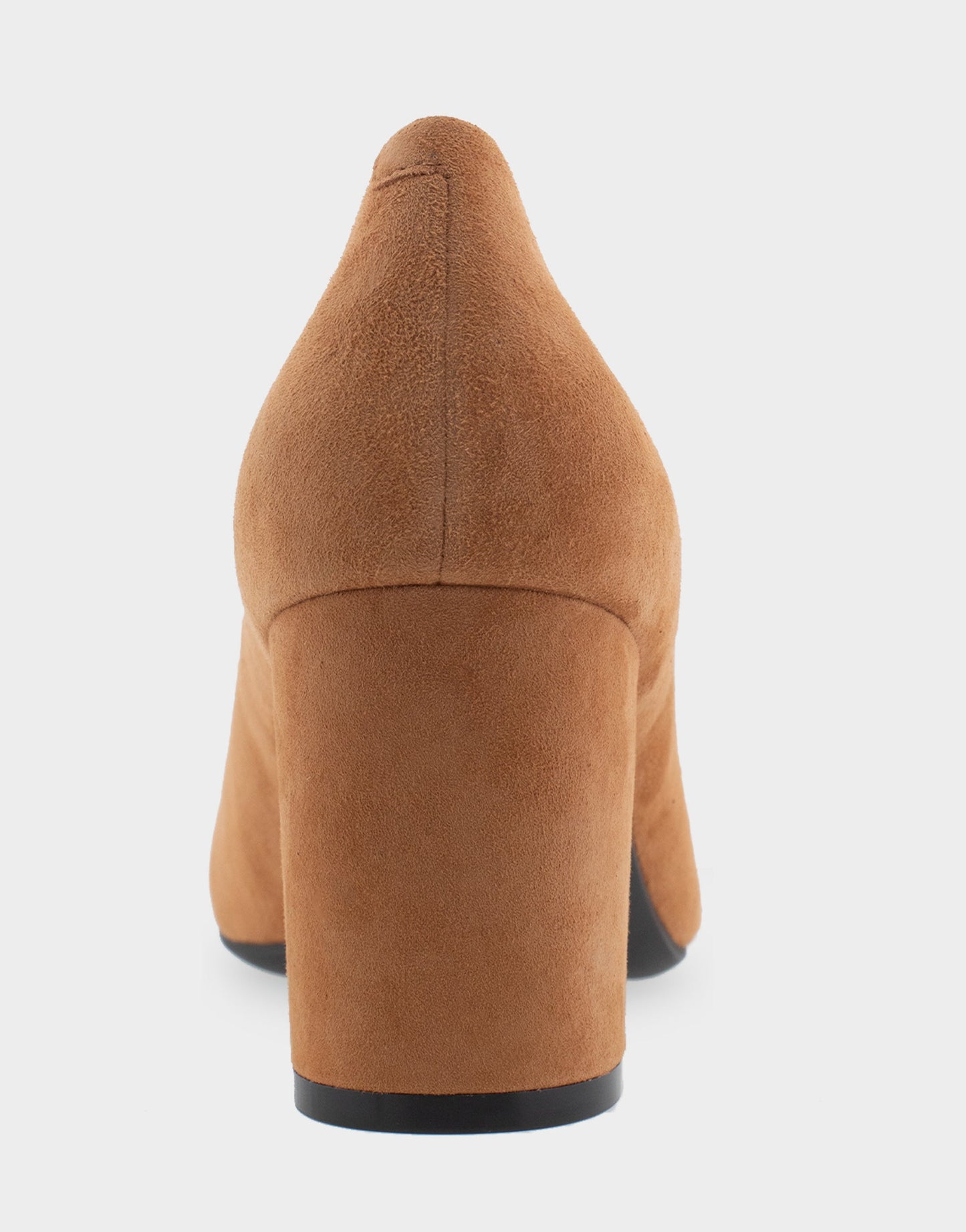 Aerosoles Betsy Tan Genuine Suede Mid Heel Pump