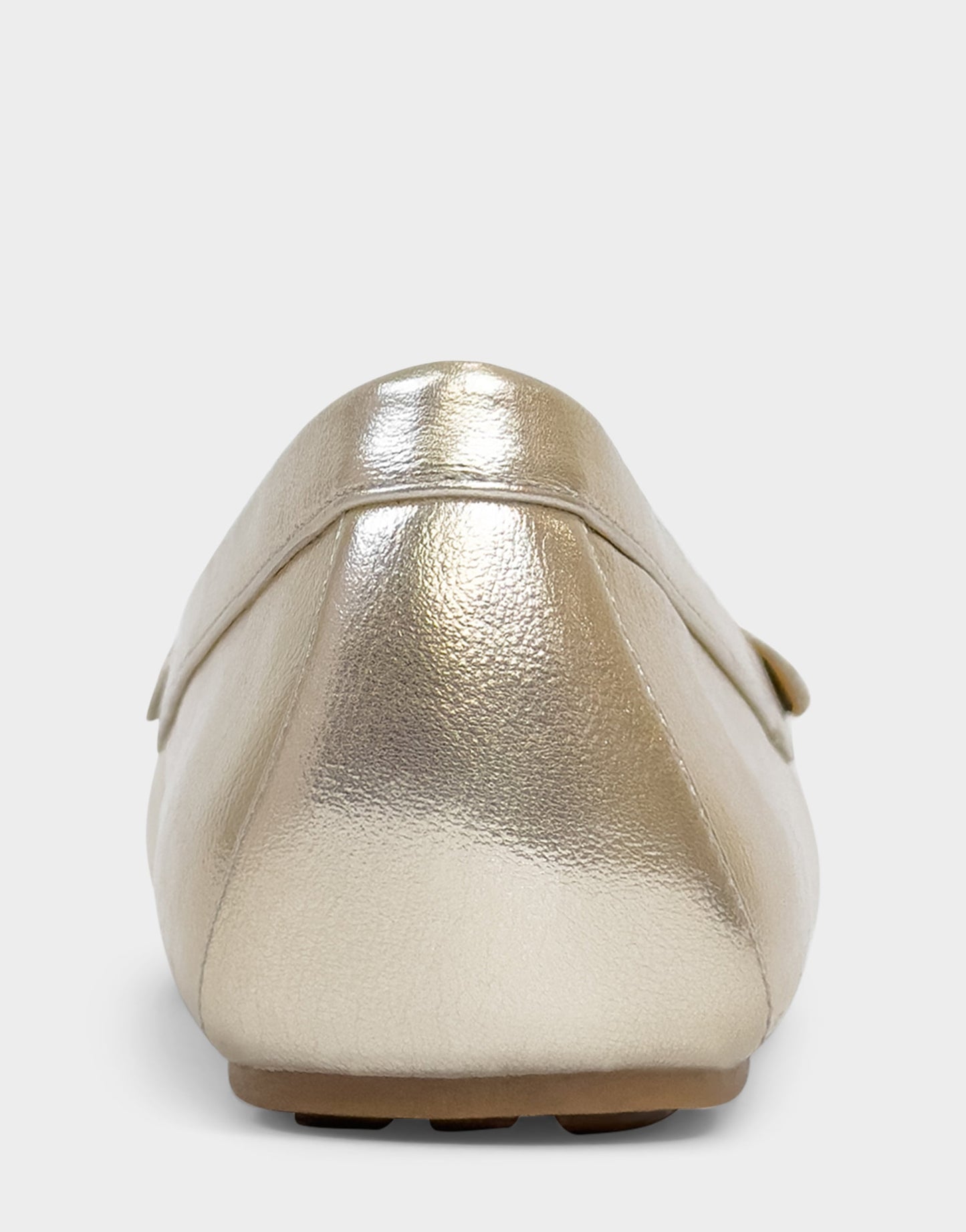 Aerosoles Women's Driver in Soft Gold Faux Leather