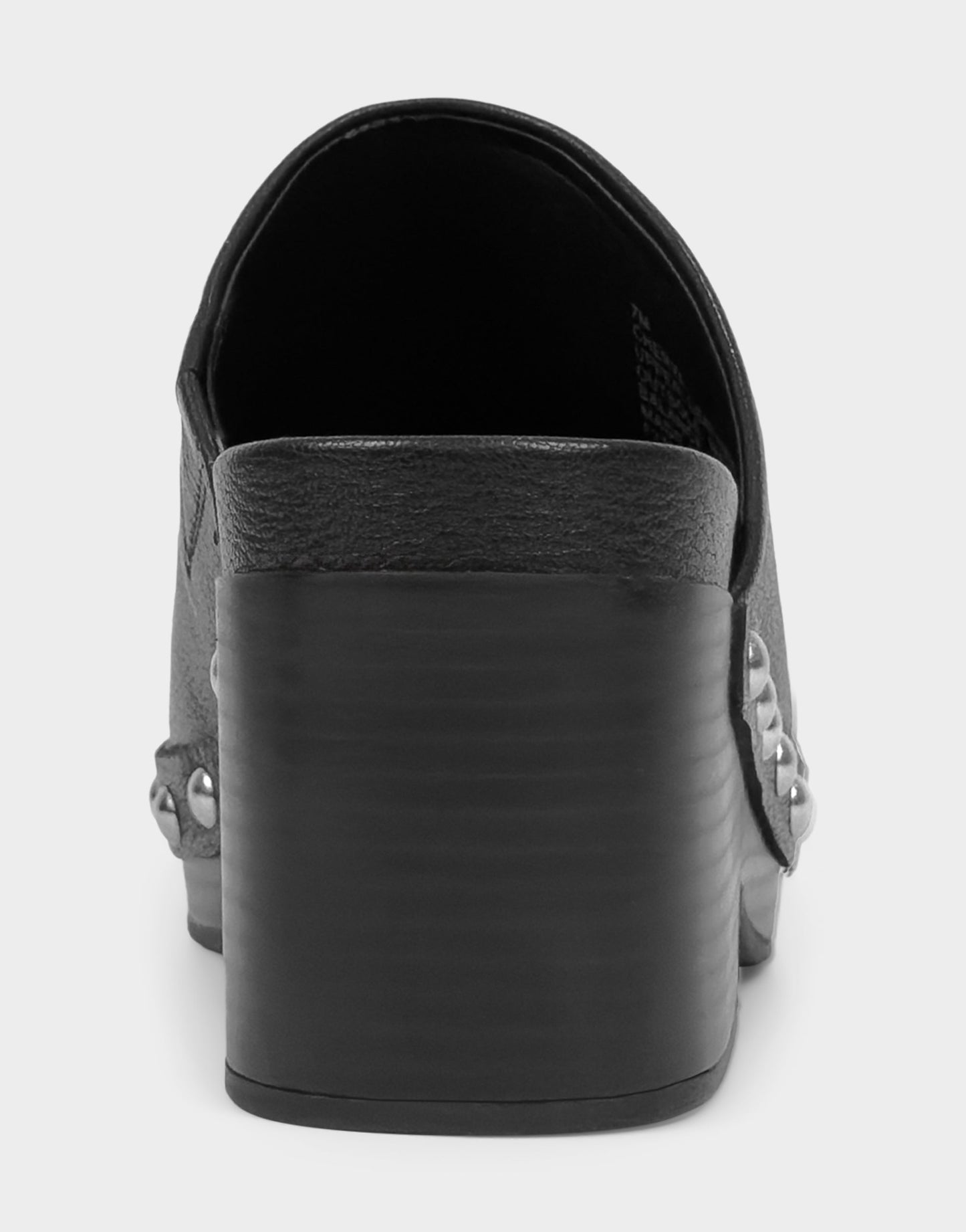 Aerosoles Comfortable Women's Clog In Black Leather