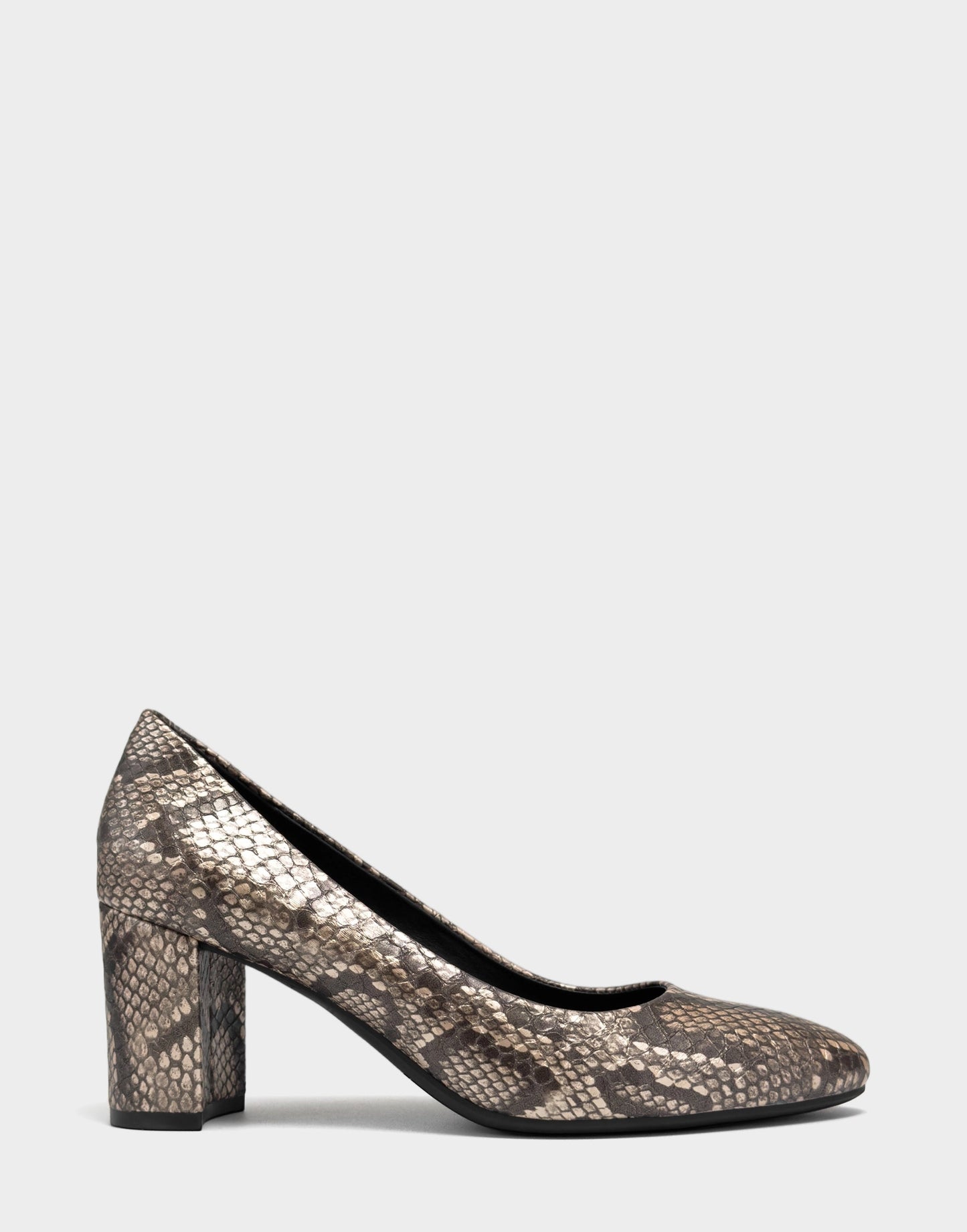Aerosoles Women's Dress Pump in Champagne Metallic Snake