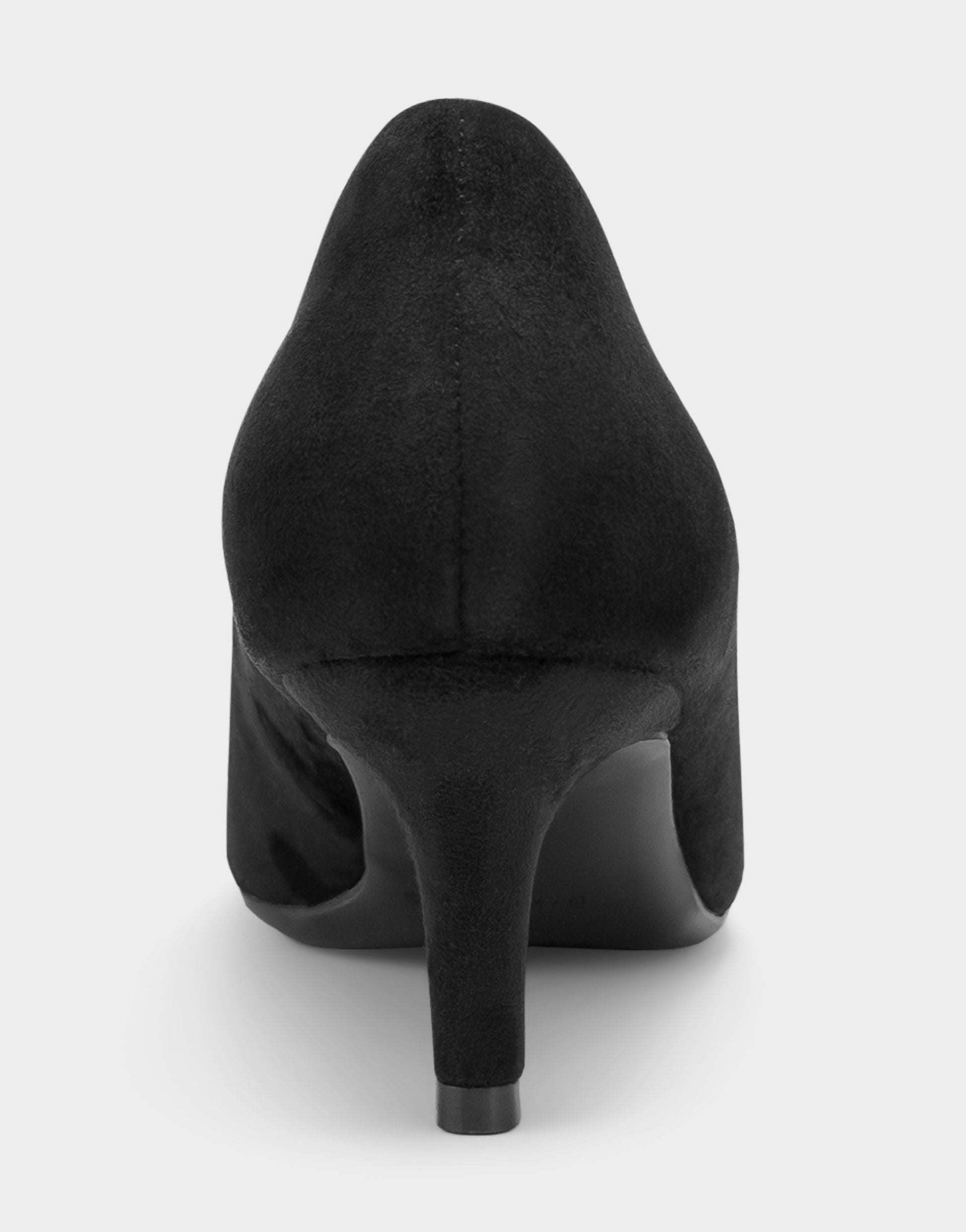 Aerosoles Women's Kitten Heel Pump in Black Suede