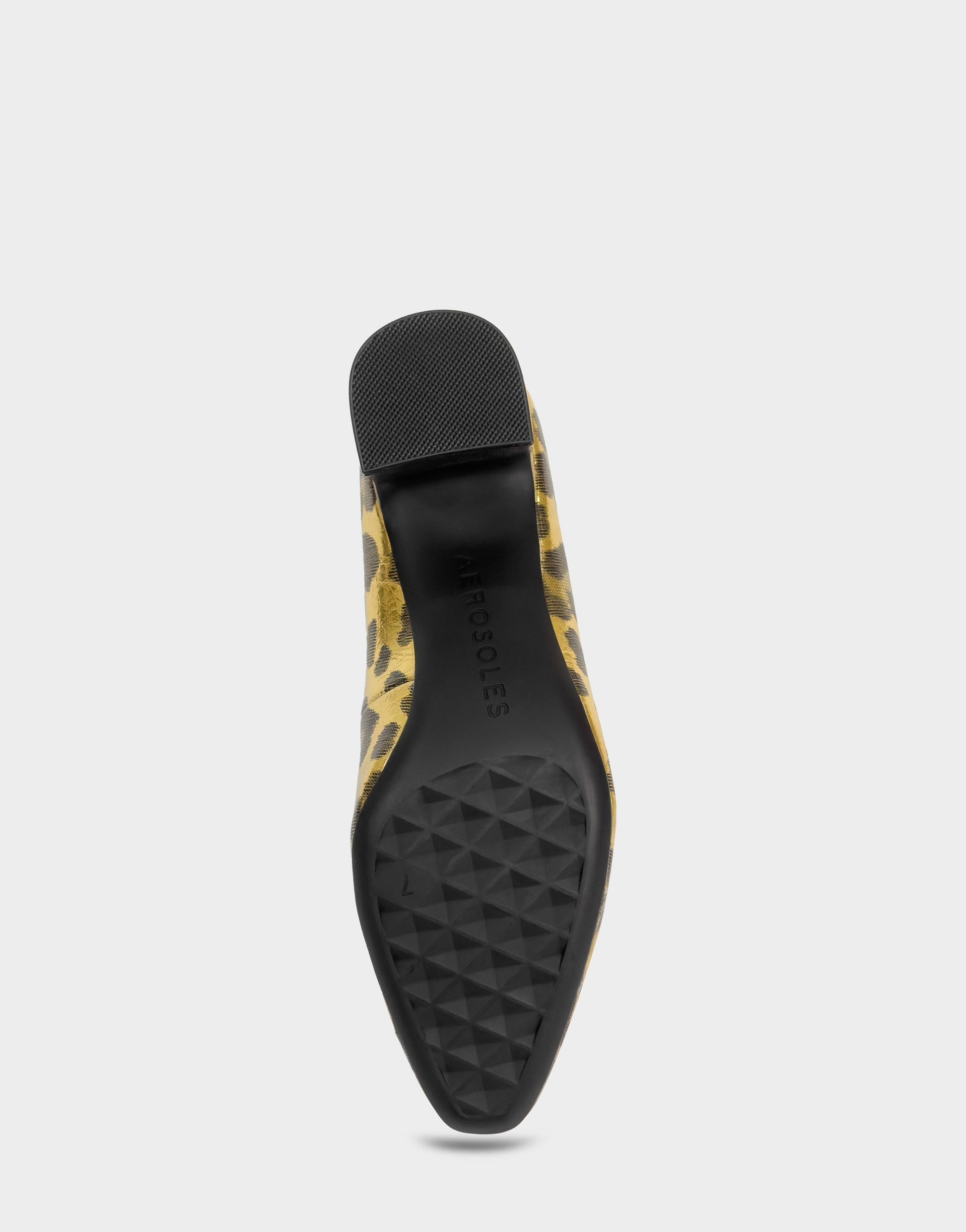 Aerosoles Women's Pump in Metallic Leopard