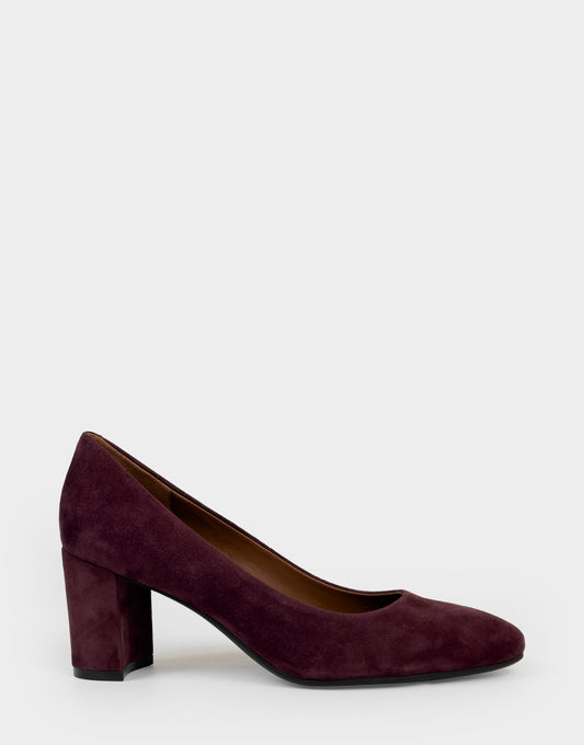 Aerosoles Women's Pump in Fig Suede
