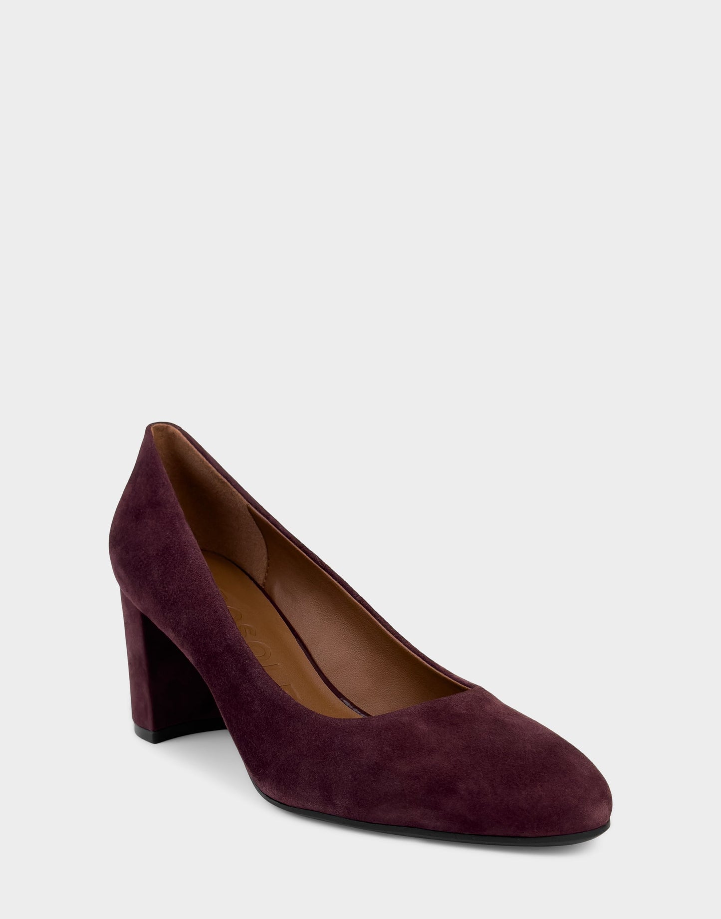 Aerosoles Women's Pump in Fig Suede