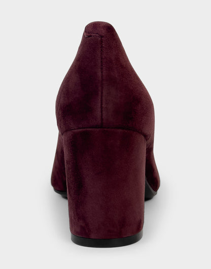 Aerosoles Women's Pump in Fig Suede