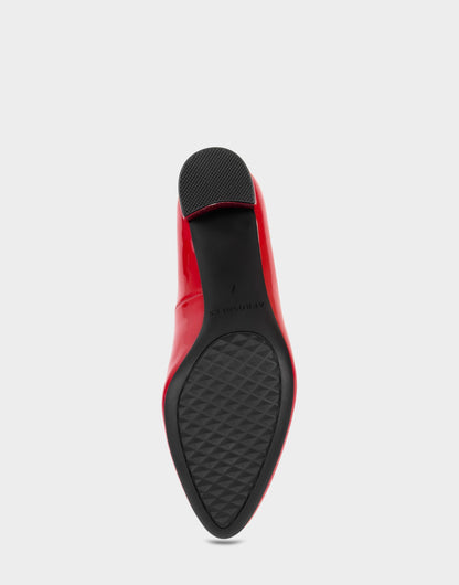 Aerosoles Women's Pump in Racing Red Patent