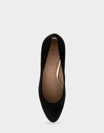 Aerosoles Betsy Black Genuine Suede