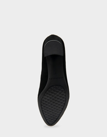 Aerosoles Betsy Black Genuine Suede