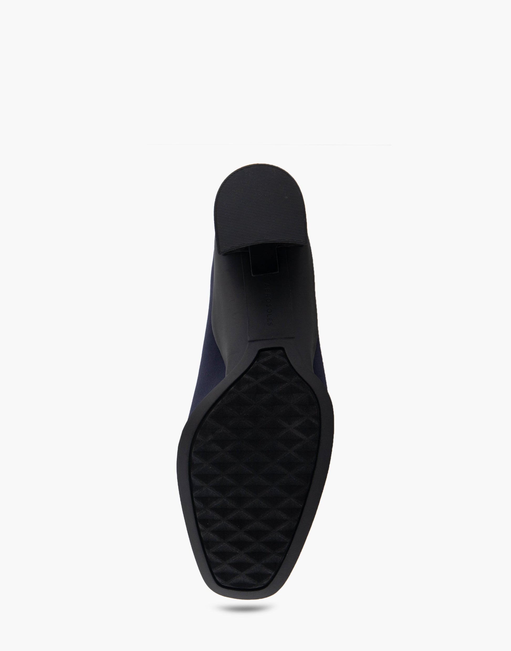Aerosoles Casta Navy Stretch Gabardine Fabric Mid Heel Pump