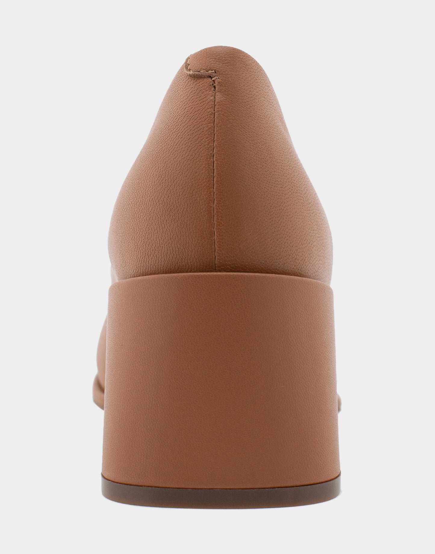 Aerosoles Alae Tan Genuine Leather Mid Heel Pump