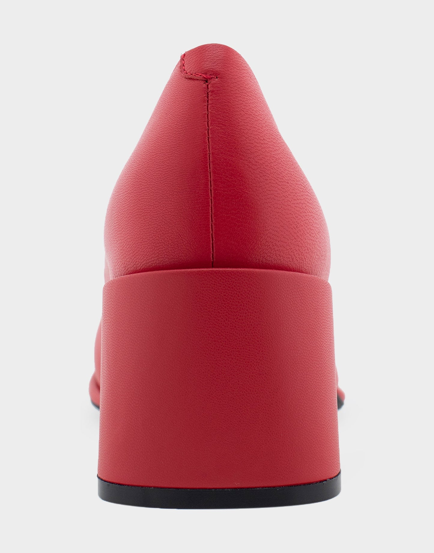 Aerosoles Alae Racing Red Genuine Leather Mid Heel Pump
