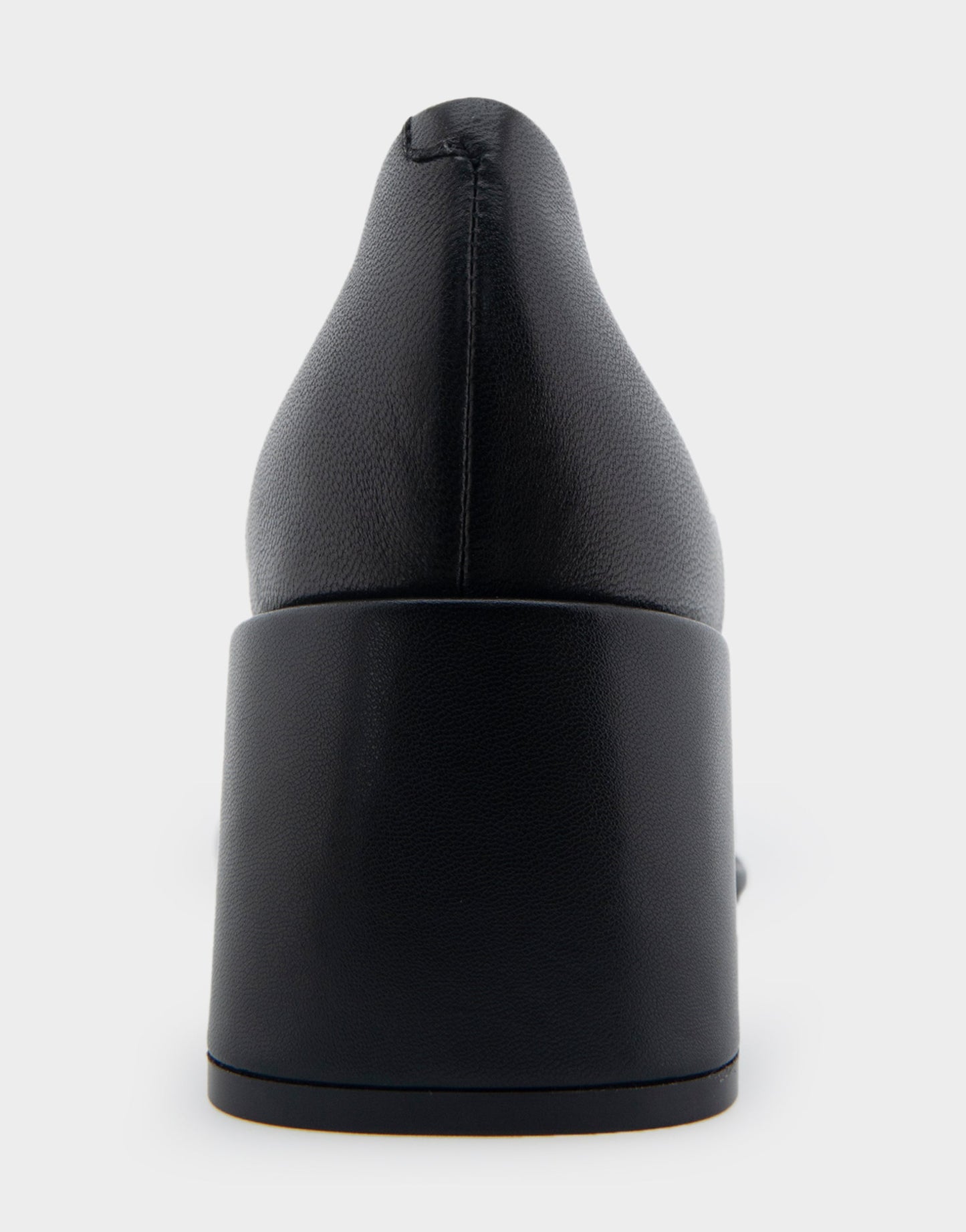 Aerosoles Alae Black Genuine Leather Mid Heel Pump