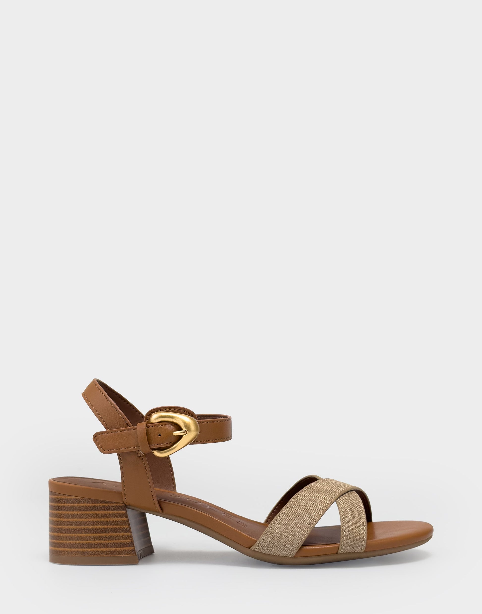 Aerosoles Women's Low Heeled Sandal in Natural Linen