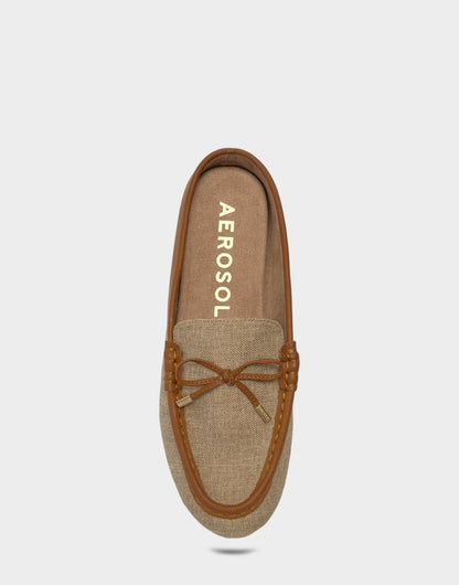 Aerosoles Women's Mule in Natural Linen