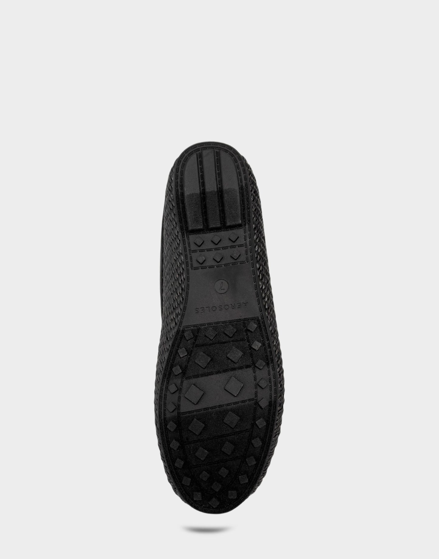 Aerosoles Women's Mule in Black Basket Raffia