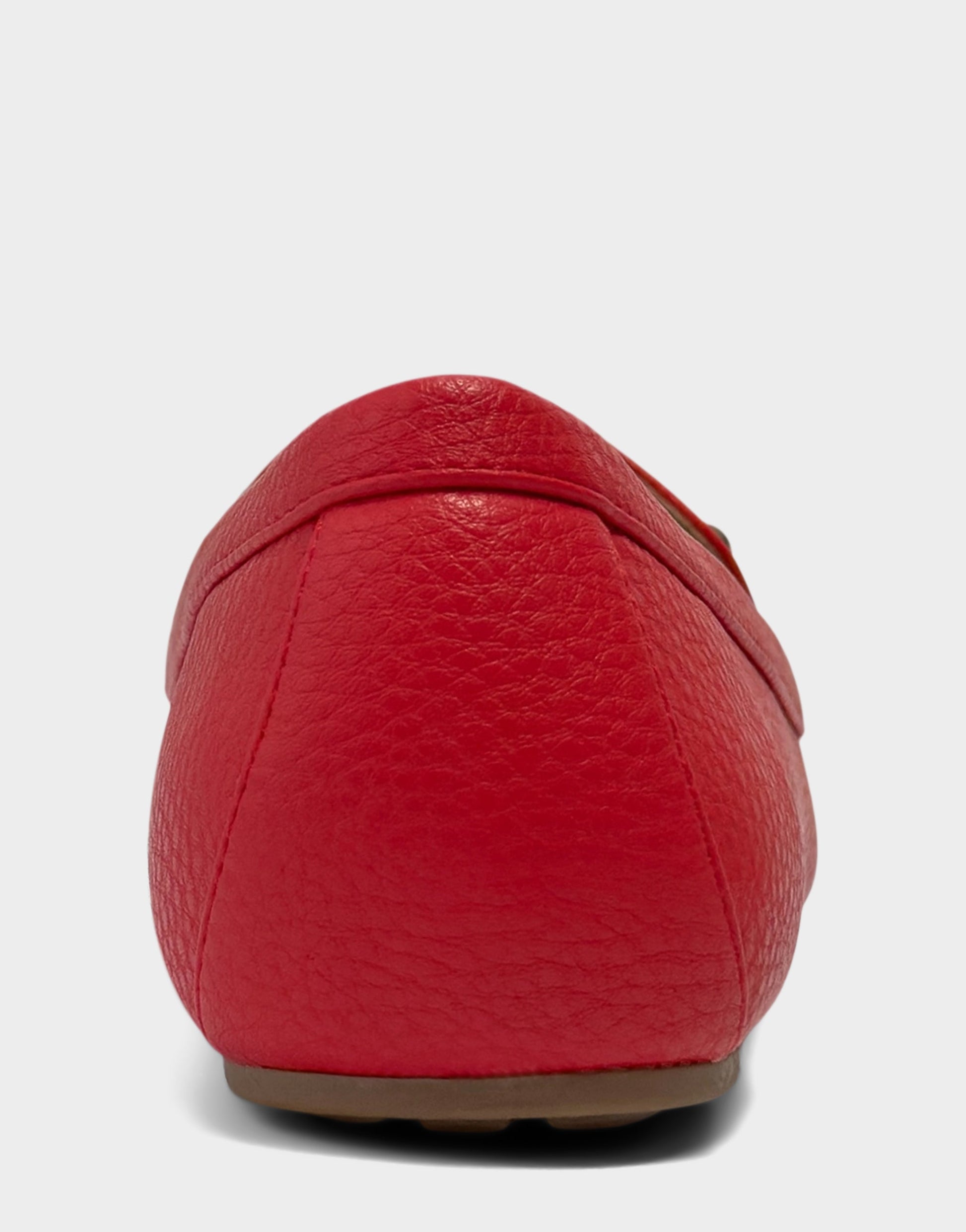 Aerosoles Women's Casual Loafer in Rich Red Faux Pebbled