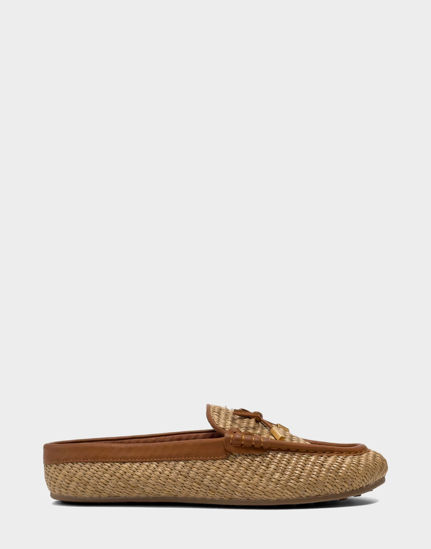 Aerosoles Women's Mule in Tan Basket Raffia