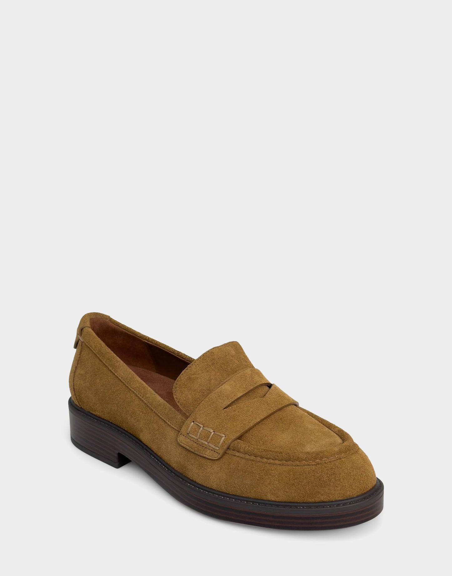 Aerosoles Women's Tailored Loafer in Tobacco Suede