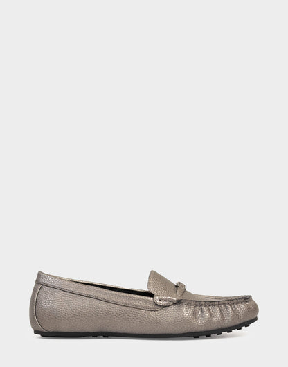 Aerosoles Women's Driver in Gunmetal Faux Leather