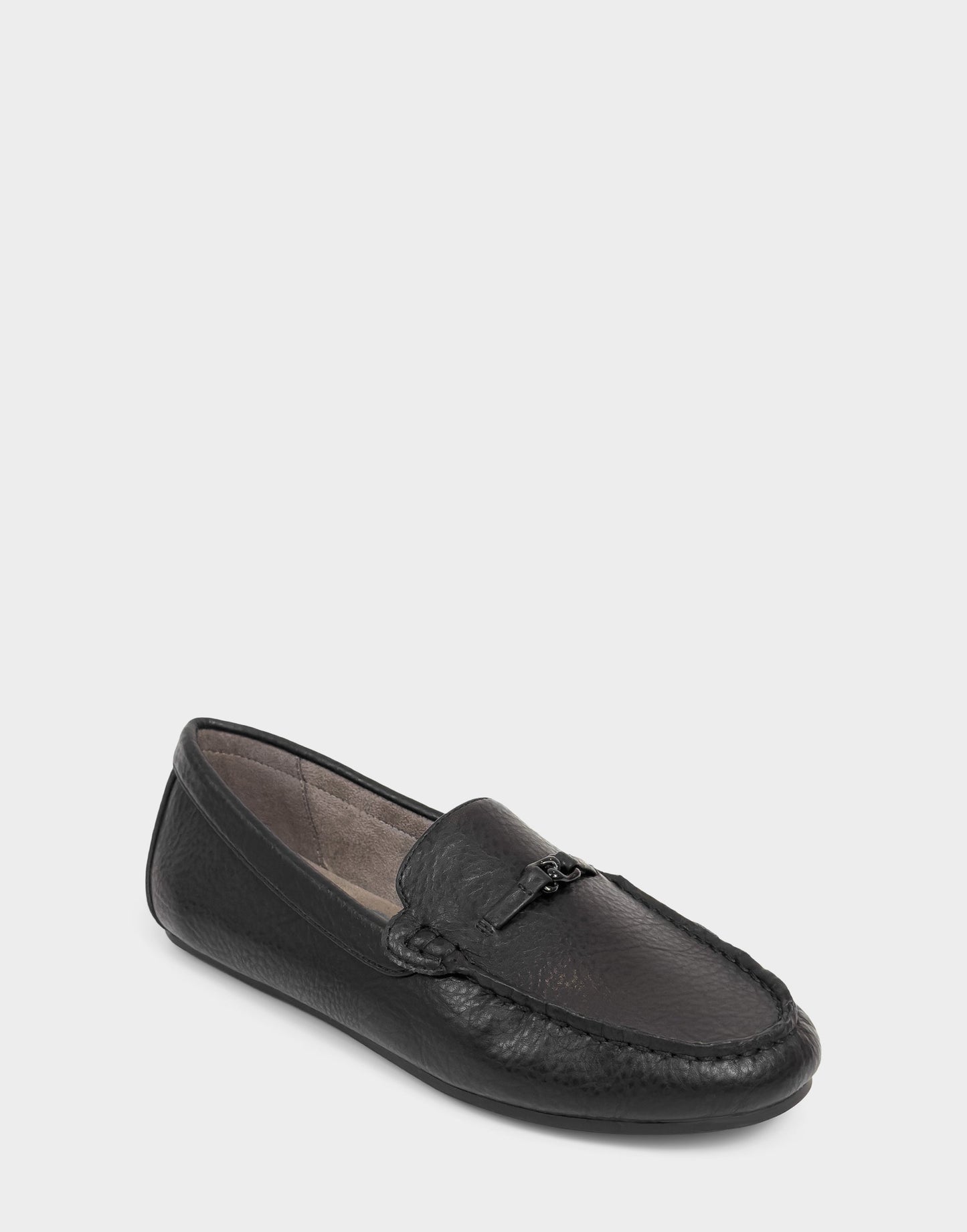 Aerosoles Women's Driver in Black Faux Leather