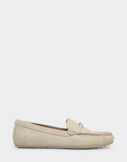 Aerosoles Women's Driver in Stone Faux Nubuck