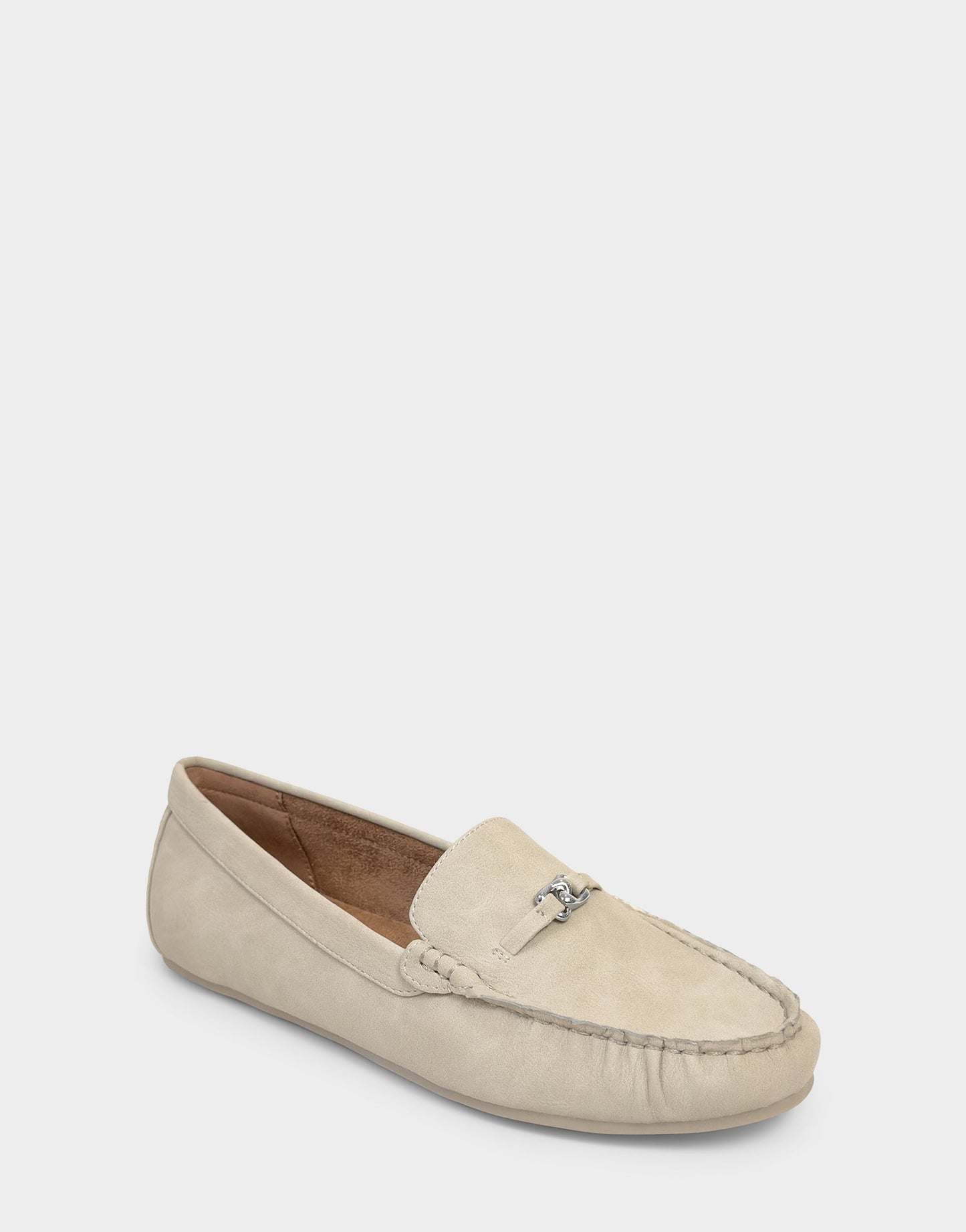 Aerosoles Women's Driver in Stone Faux Nubuck