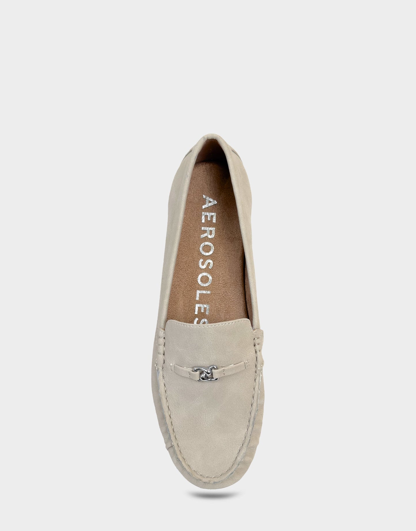 Aerosoles Women's Driver in Stone Faux Nubuck
