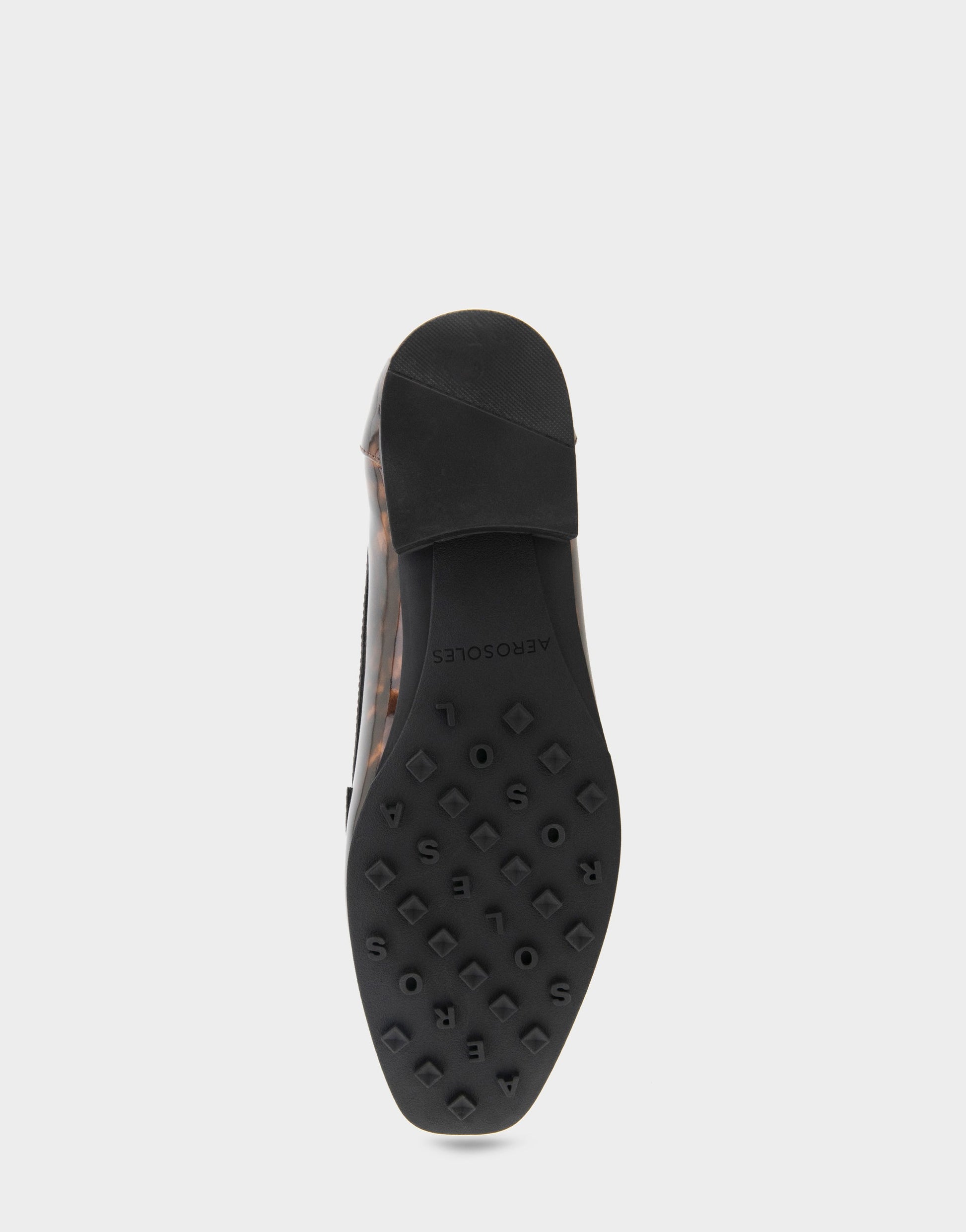 Aerosoles Women's Tailored Loafer in Tortoise Patent