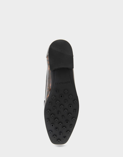 Aerosoles Women's Tailored Loafer in Tortoise Patent