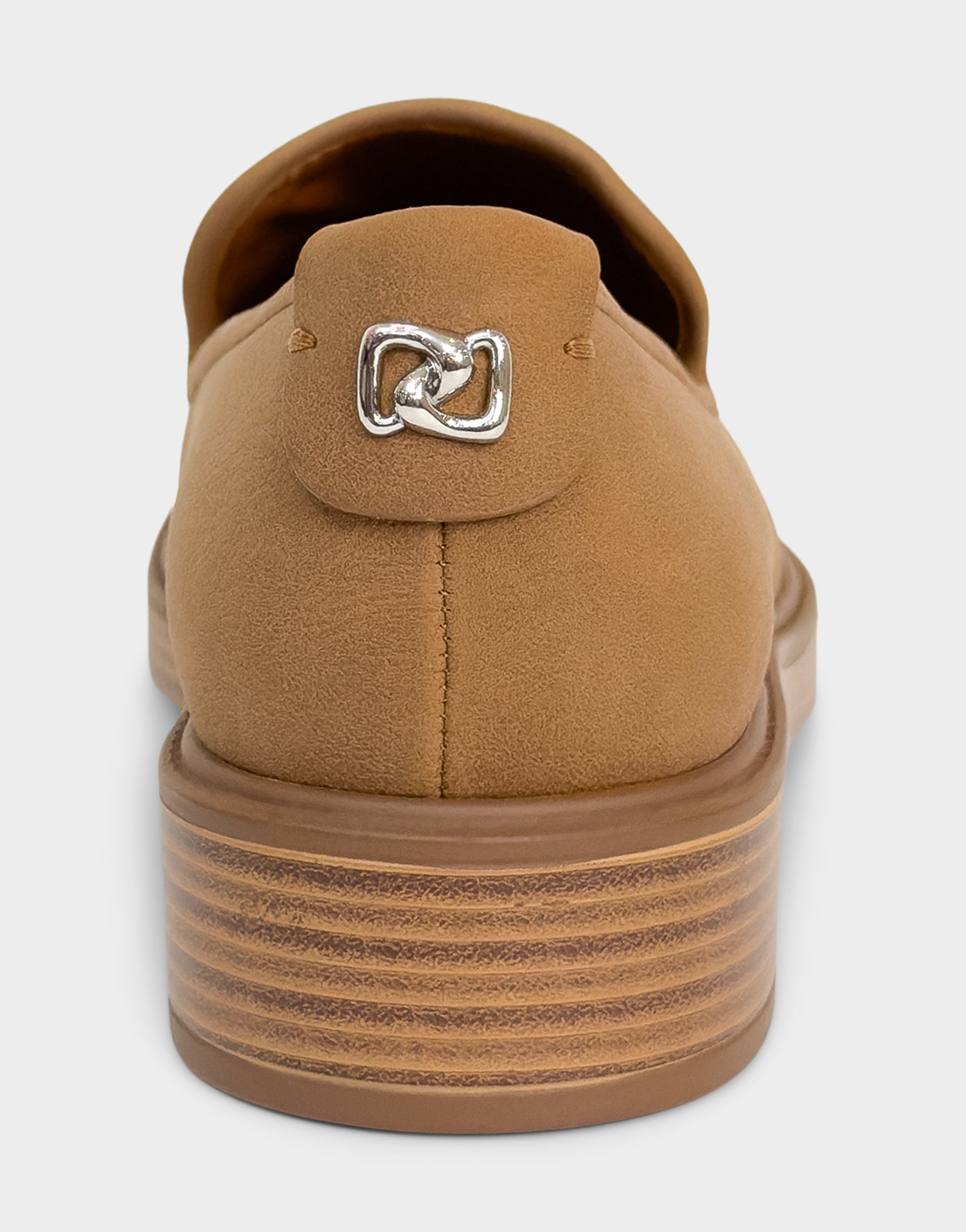Aerosoles Women's Tailored Loafer in Tan Faux Nubuck