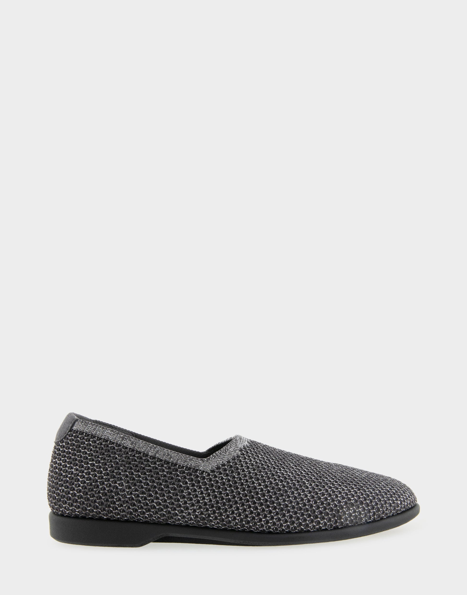 Aerosoles Women's Loafer in Gunmetal Metallic Knit