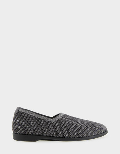 Aerosoles Women's Loafer in Gunmetal Metallic Knit