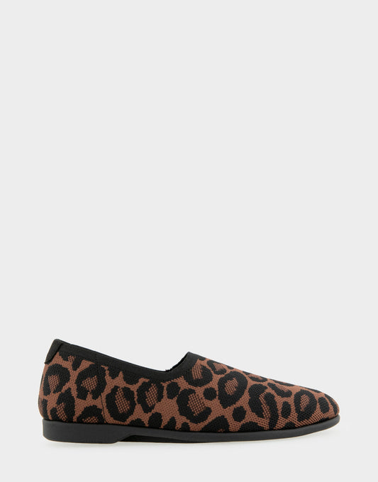 Aerosoles Women's Loafer in Mocha Jaguar Knit