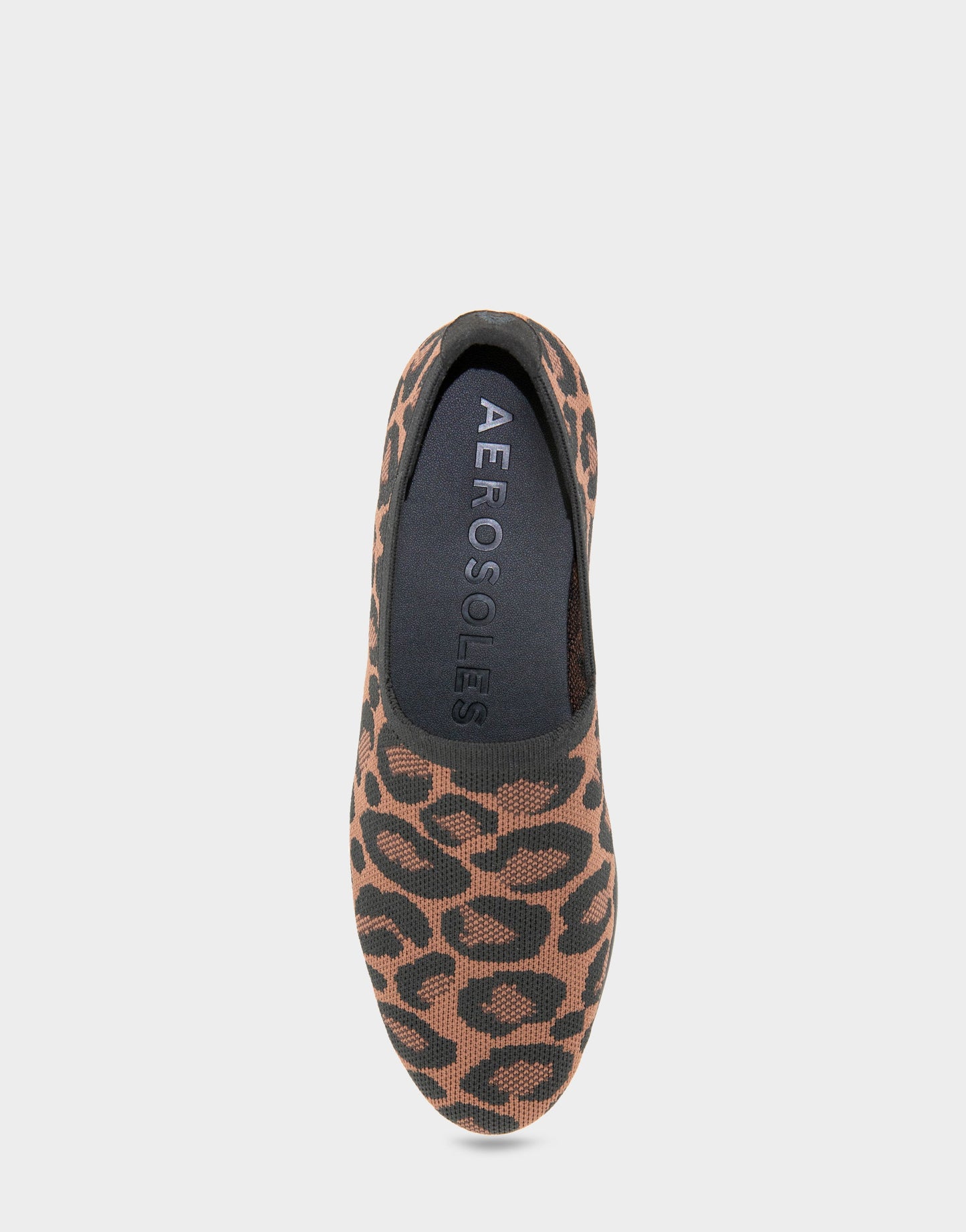 Aerosoles Women's Loafer in Mocha Jaguar Knit
