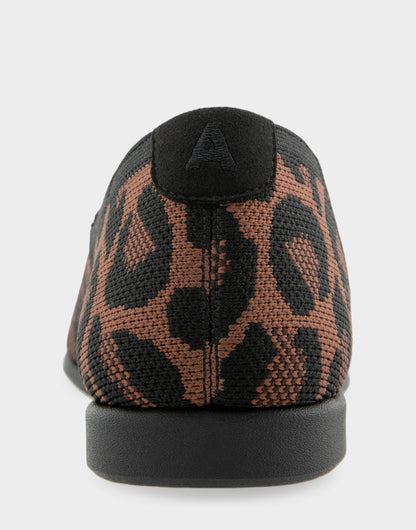 Aerosoles Women's Loafer in Mocha Jaguar Knit