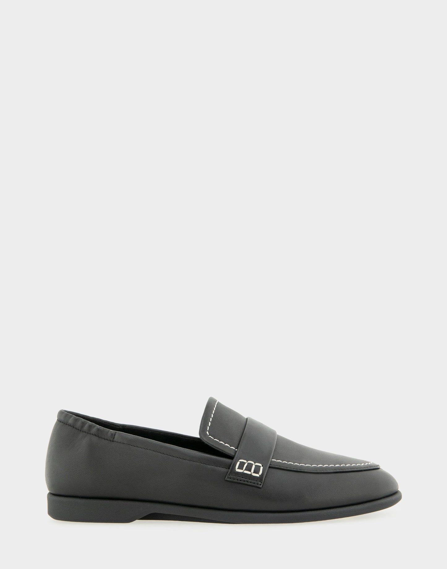 Aerosoles Women's Loafer in Black Leather