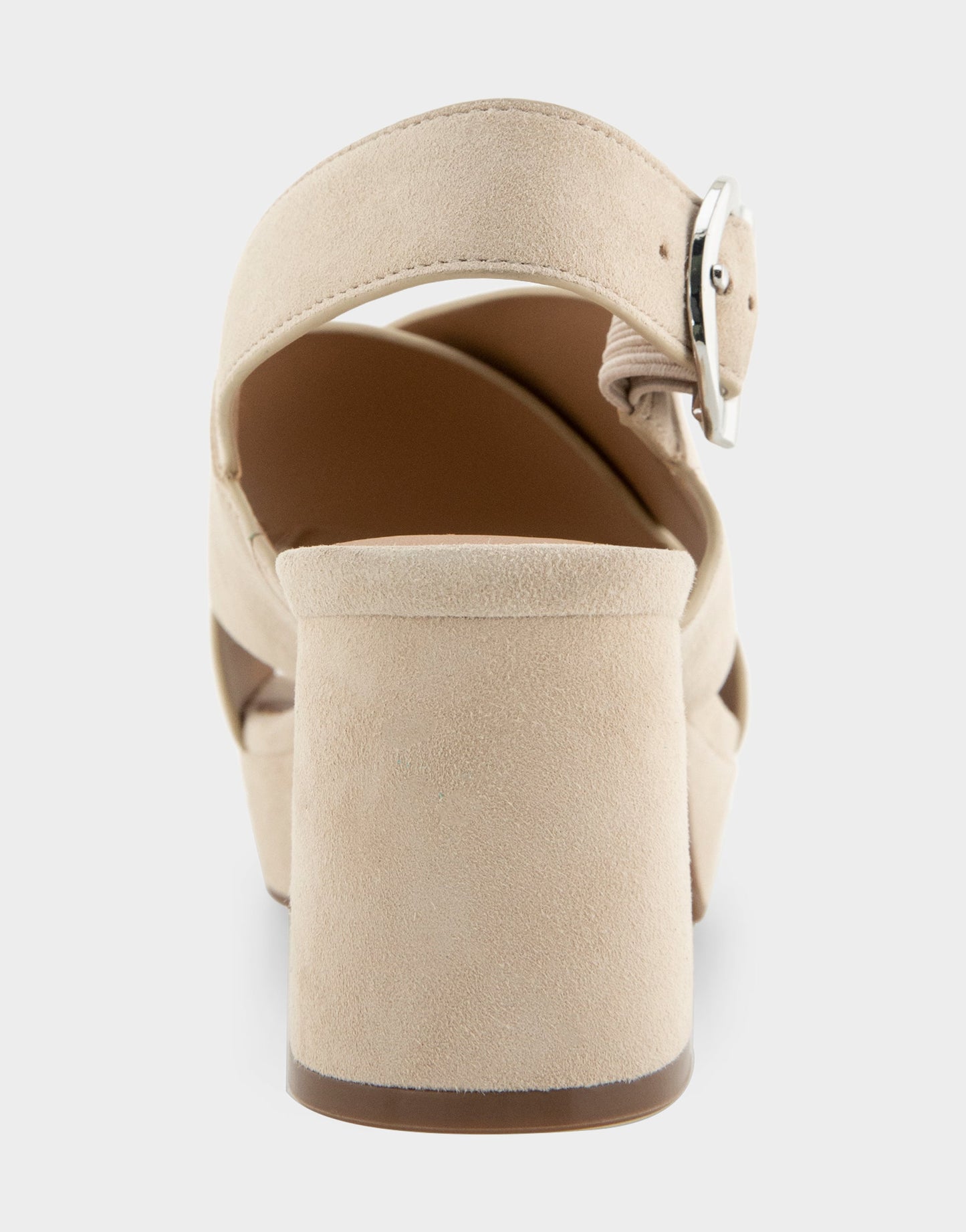 Aerosoles Women's Platform Sandal in Stone Suede