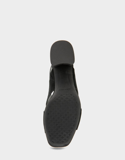 Aerosoles Women's Platform Sandal in Black Suede