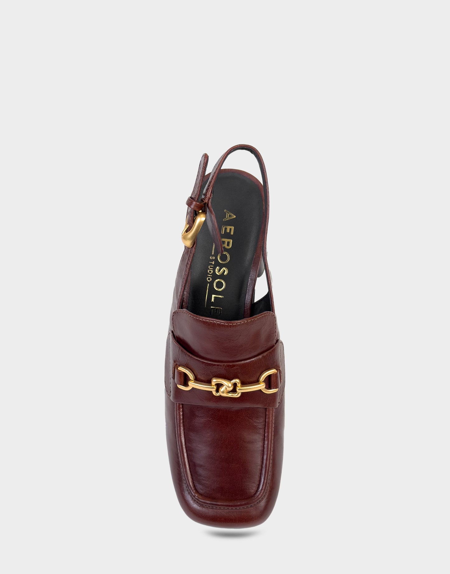 Aerosoles Women's Slingback Platform in Sequoia Leather