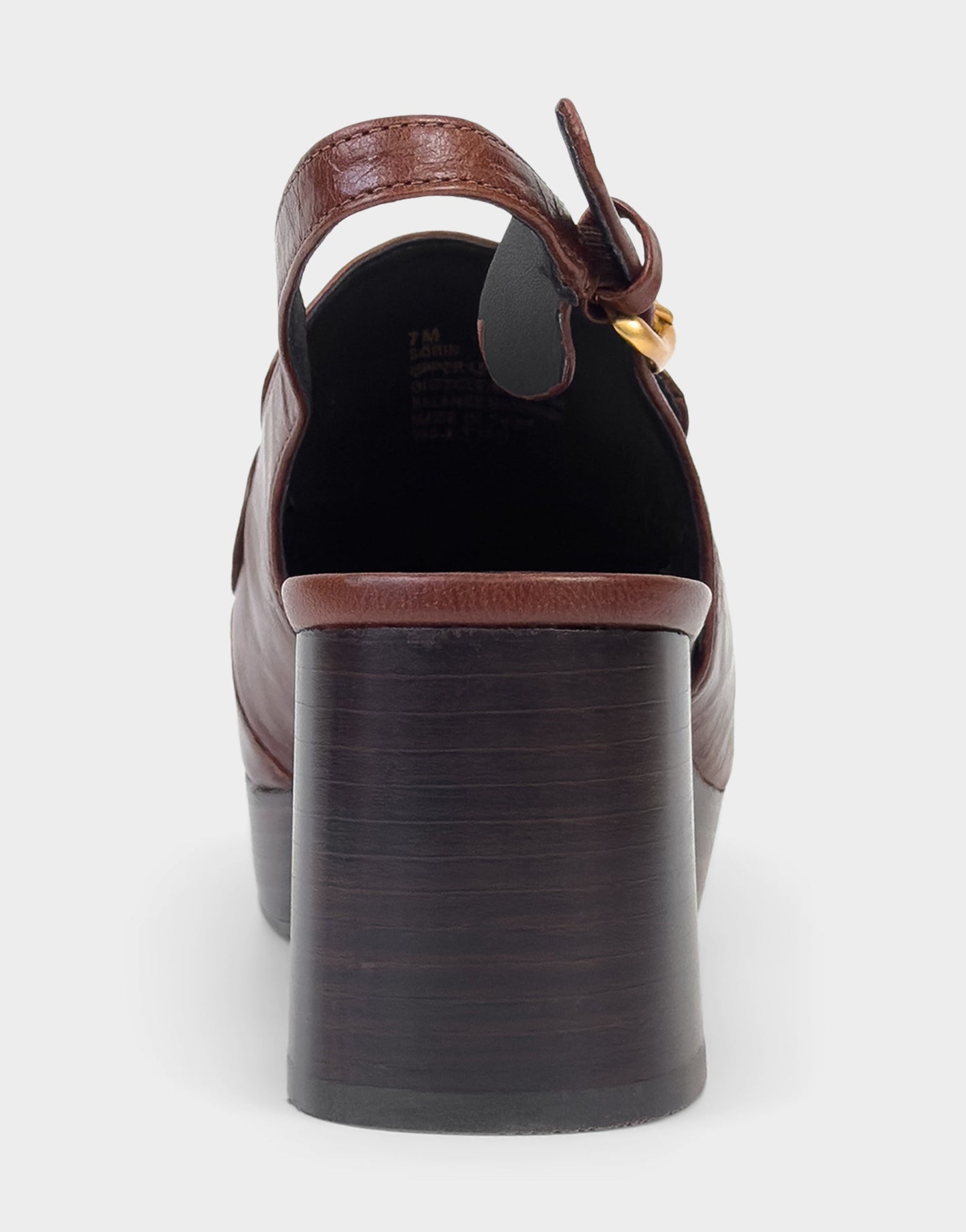 Aerosoles Women's Slingback Platform in Sequoia Leather
