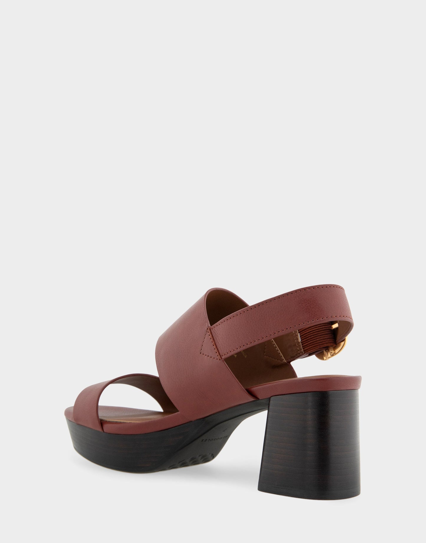Aerosoles Comfortable Women's Platform Sandal in Clay Combo Leather Leather