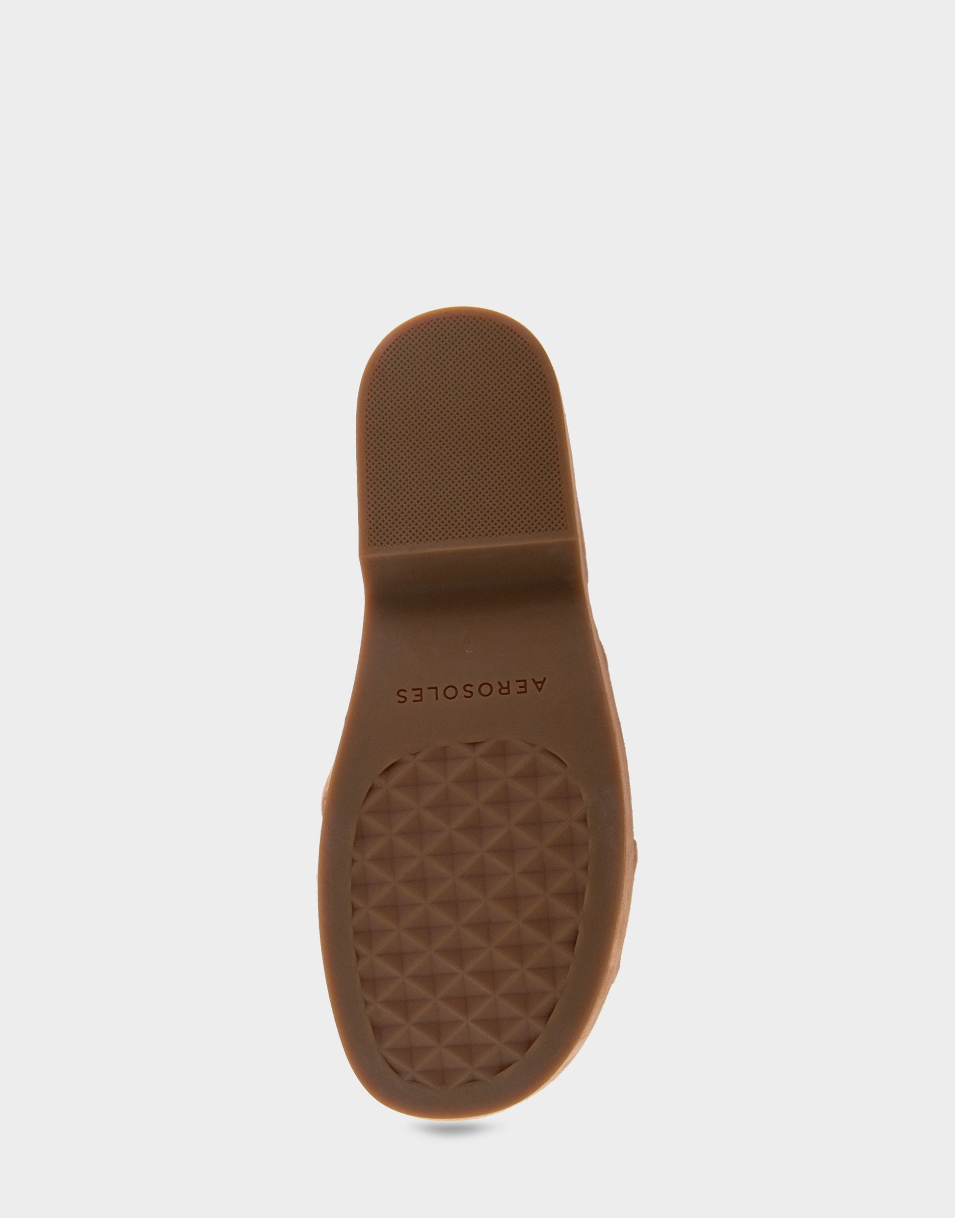 Aerosoles Comfortable Women's Platform Sandals in Tan Suede