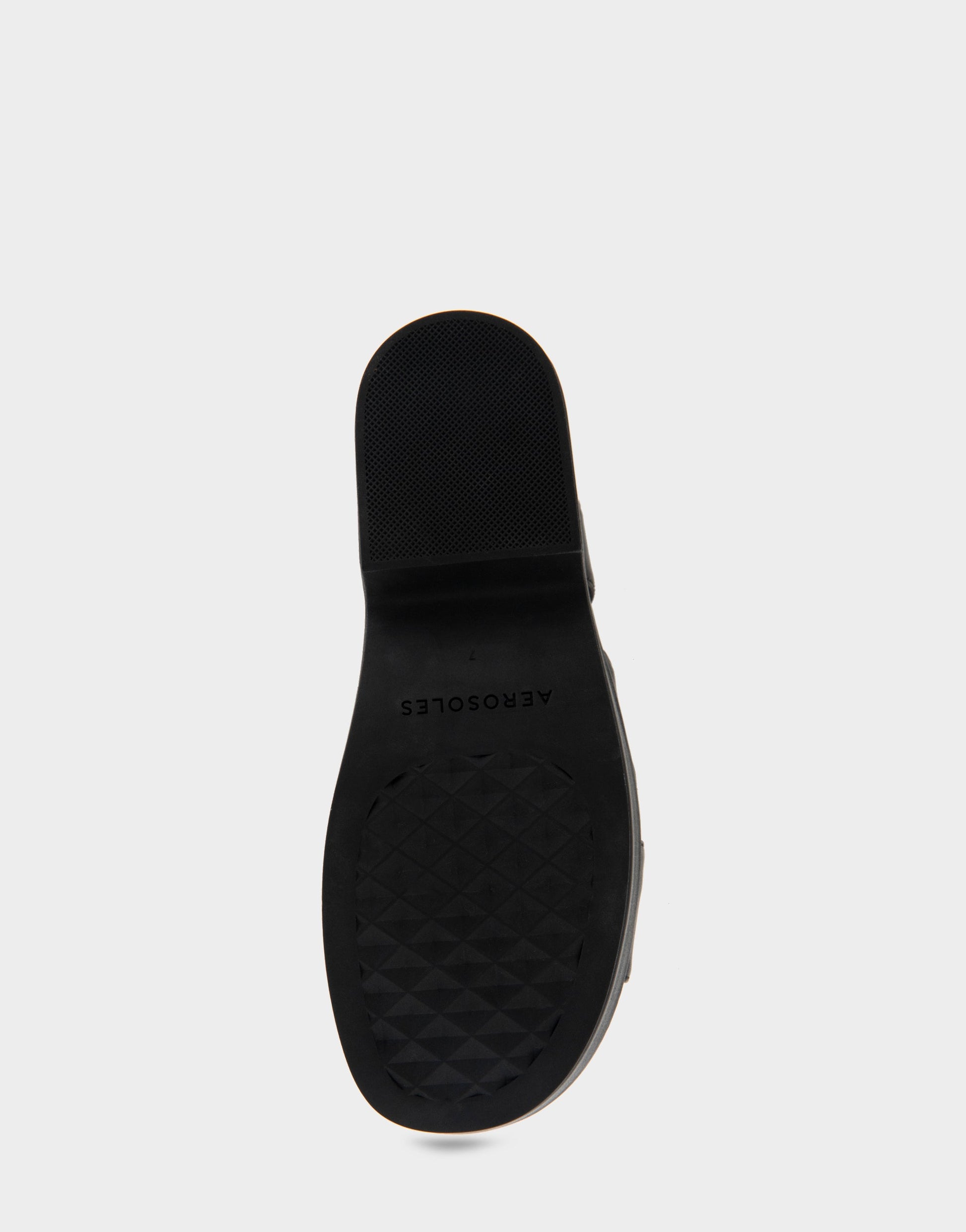 Aerosoles Comfortable Women's Platform Sandals in Black Leather