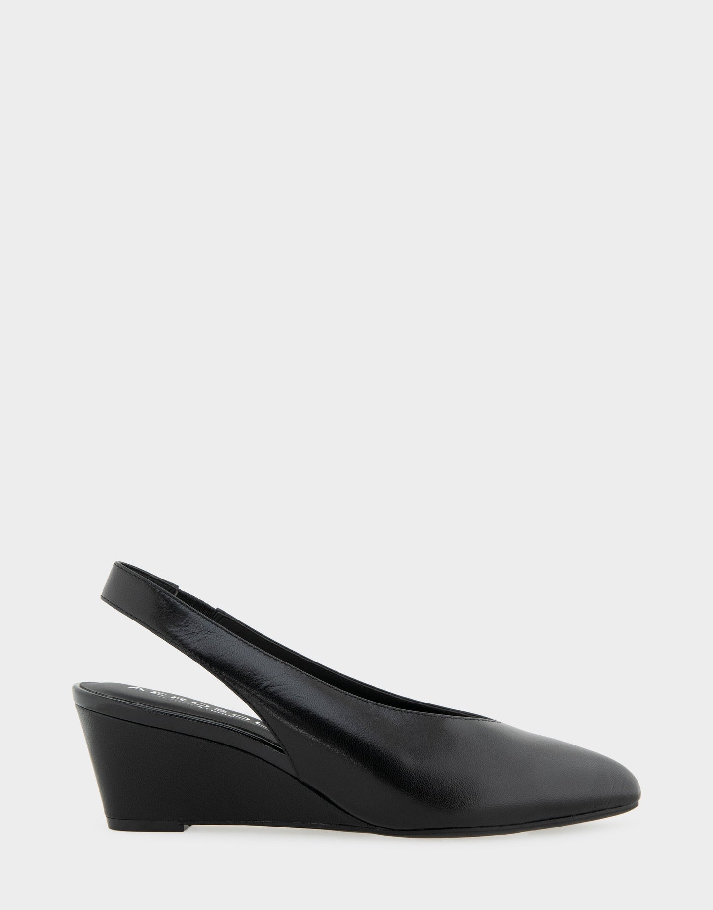 Aerosoles Comfortable Women's Slingback In Black Suede