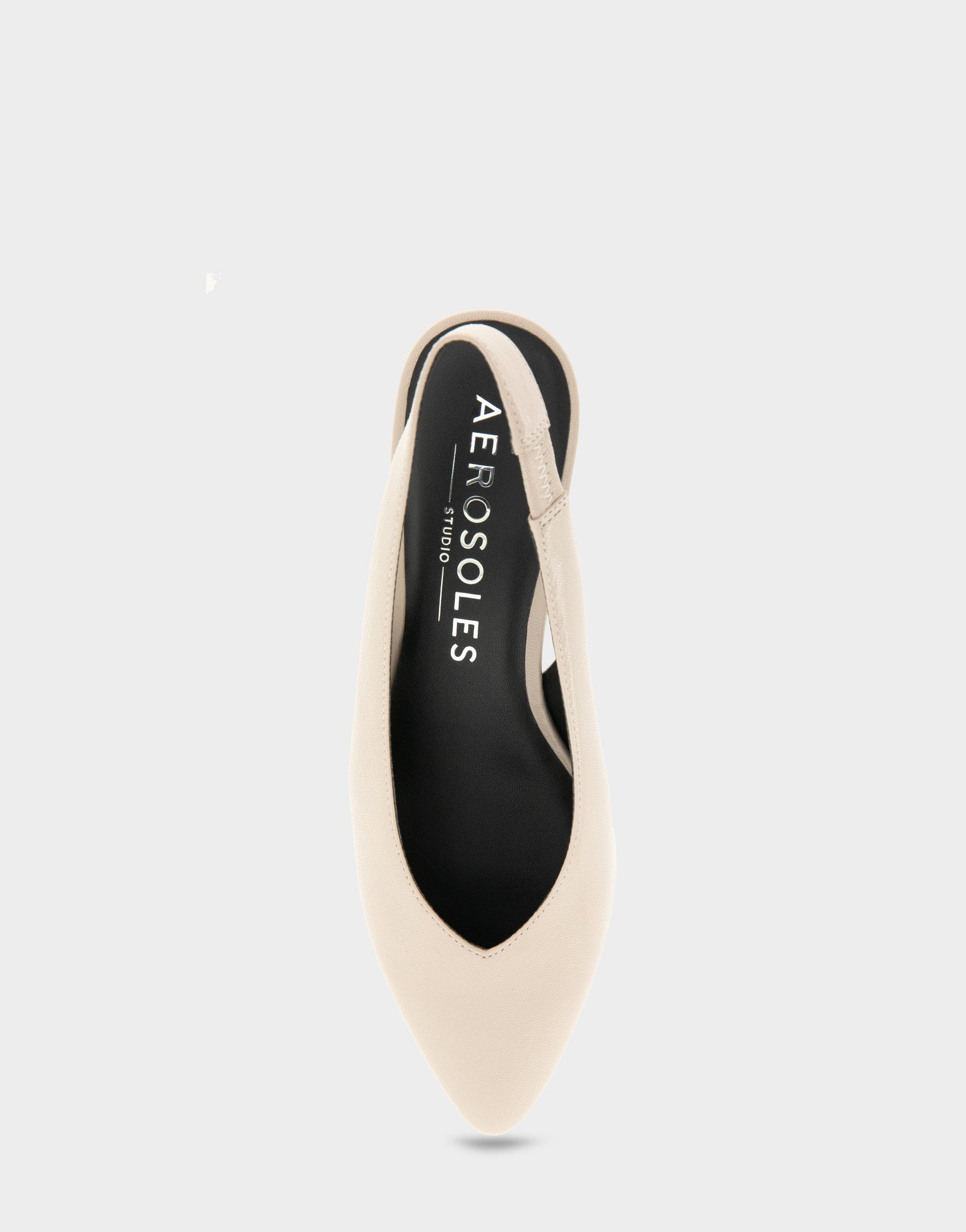 Aerosoles Comfortable Women's Slingback In Beige Suede