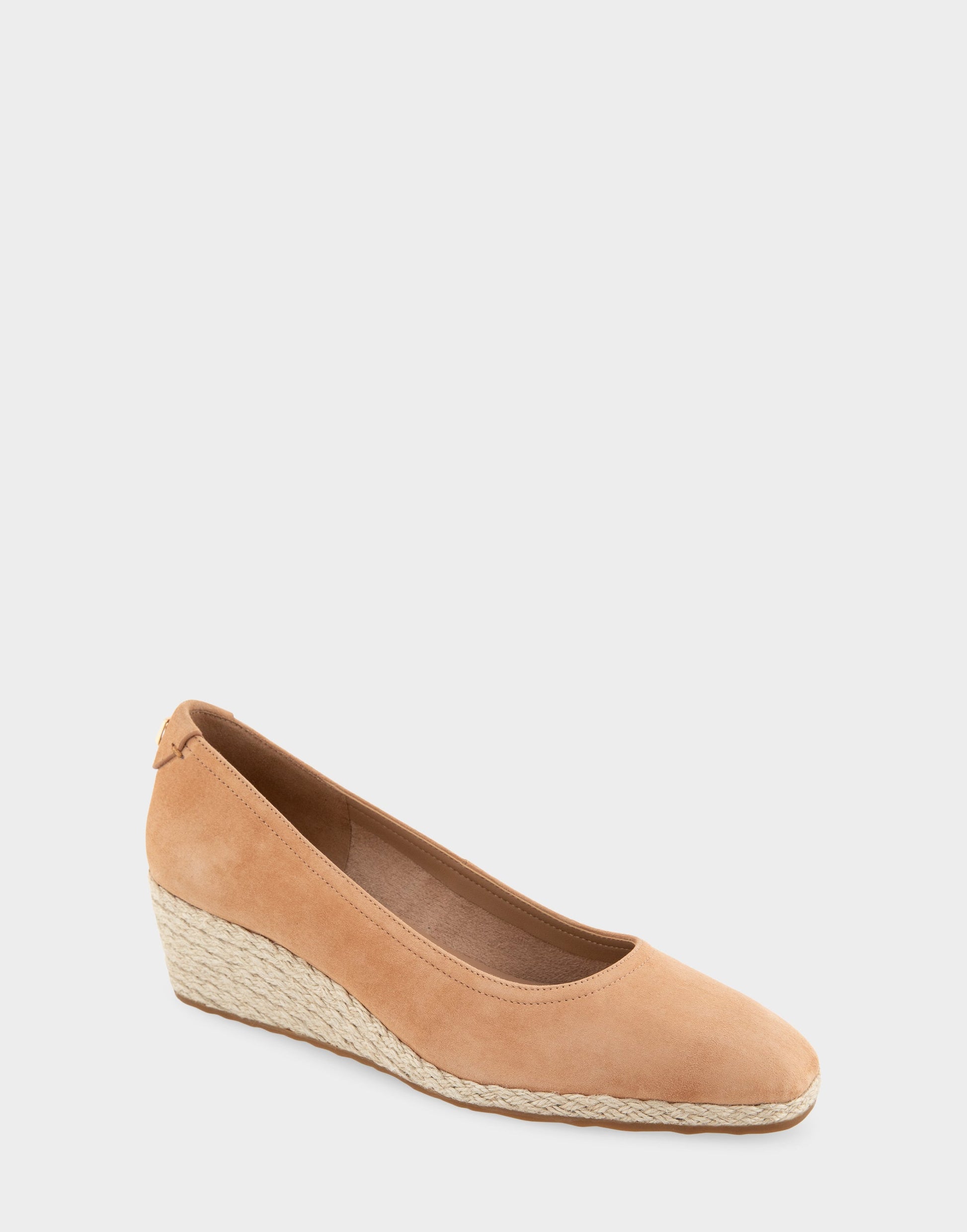Aerosoles Comfortable Women's Wedge Heels in Tan Suede