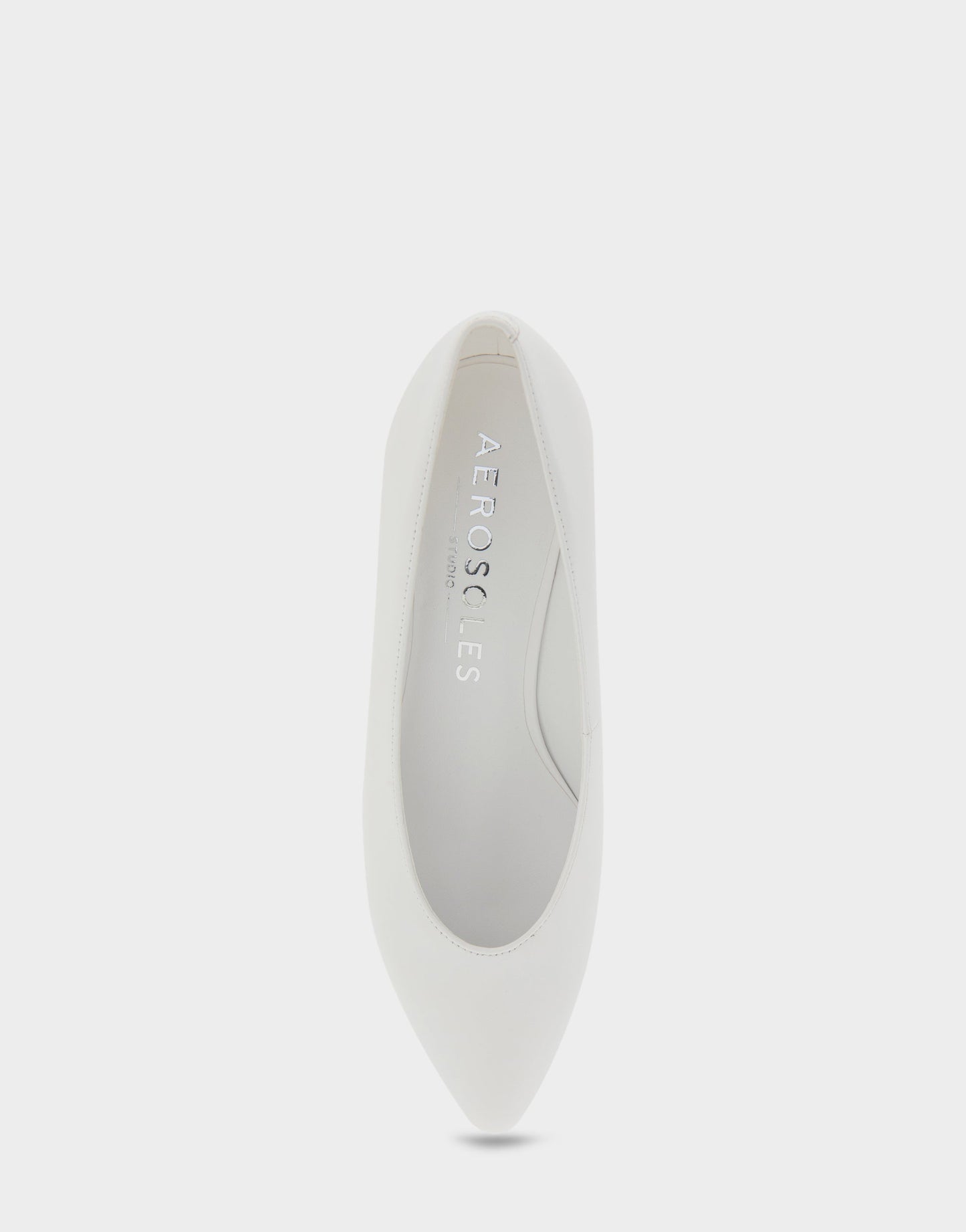 Aerosoles Comfortable Women's Wedge Heels in White Leather