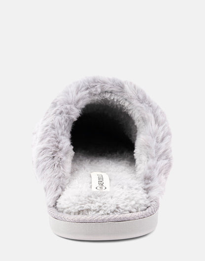Aerosoles Comfortable Women's Slipper in Grey Fabric
