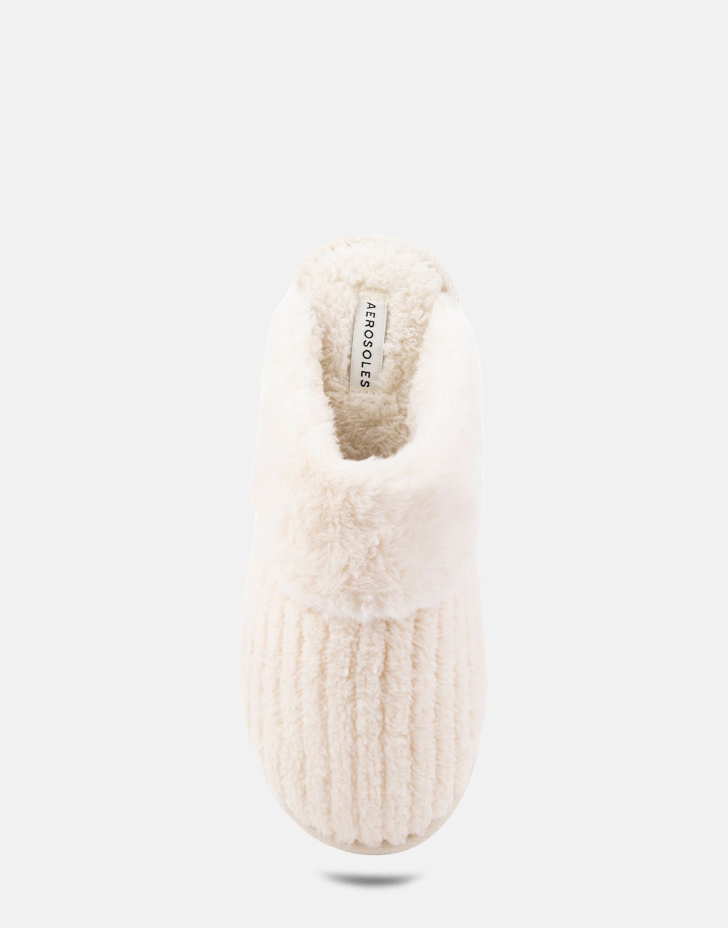 Aerosoles Comfortable Women's Slipper in Off White Fabric